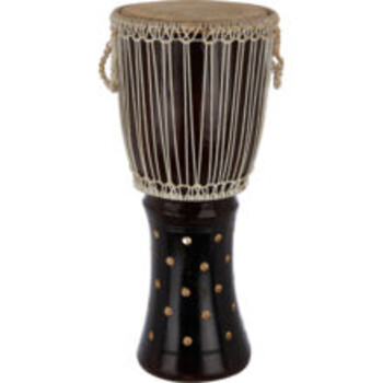 Black Djembe Drum