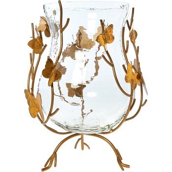 HS Clear and Gold Glass Murricane