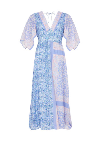 FI4683 TK Maxx gold label dress lilac 1068