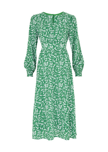 FI4683 TK Maxx dress green 1064