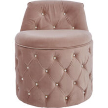Pale Pink Foot Stool