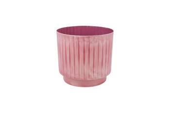 FI4564 Pink Tin Plant Pot 6419