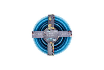 FI4564 Edge Blue Mixing Bowls Set 6496